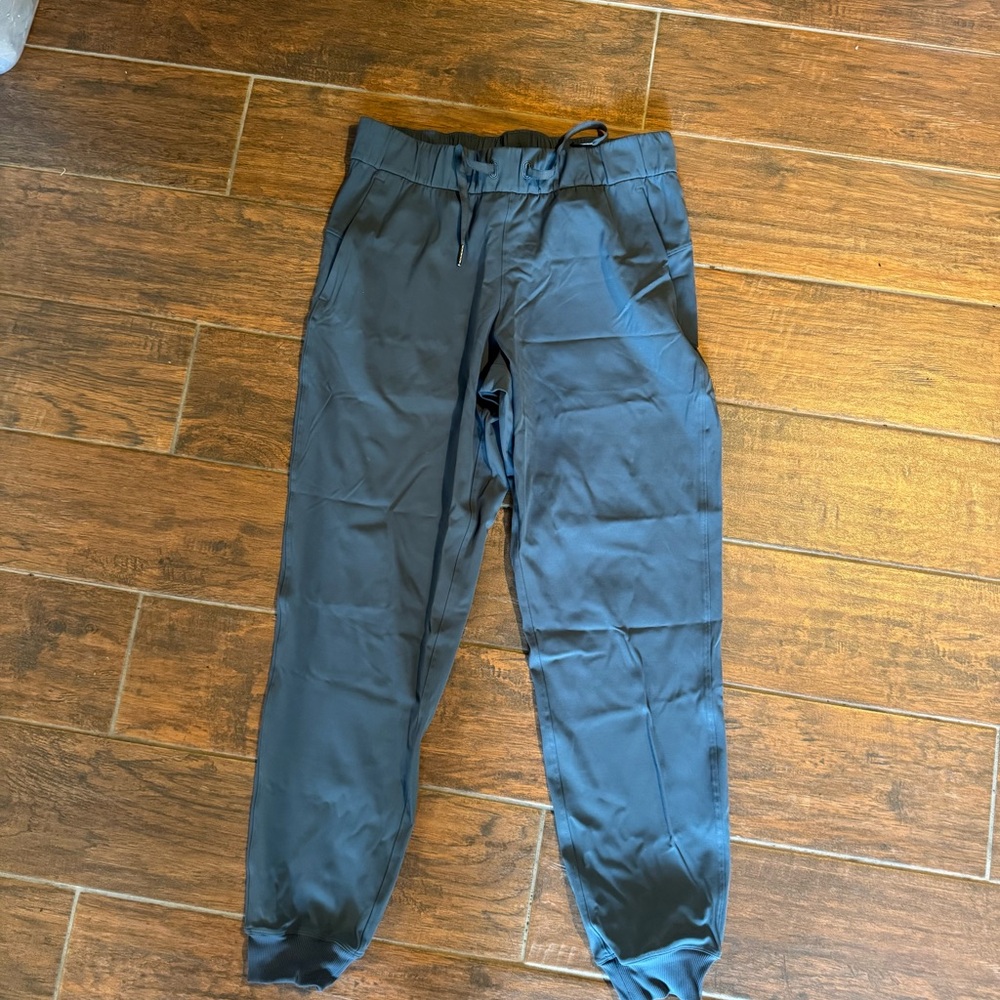 lululemon athletica blue joggers